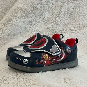 New! Toddler Light Up Avengers Shoes